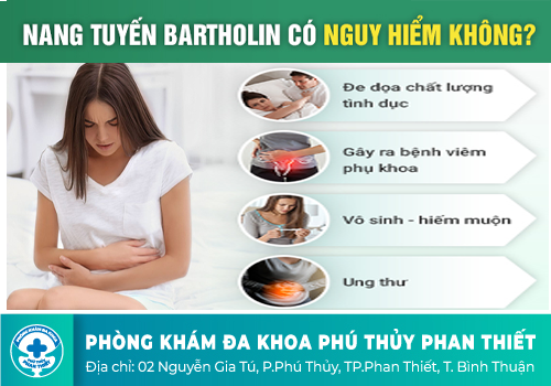 Viêm tuyến bartholin có nguy hiểm không