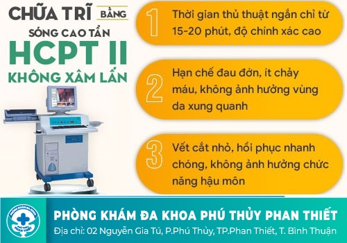 Cắt trĩ hiệu quả với phương pháp hiện đại PPH và HCPT thế hệ mới
