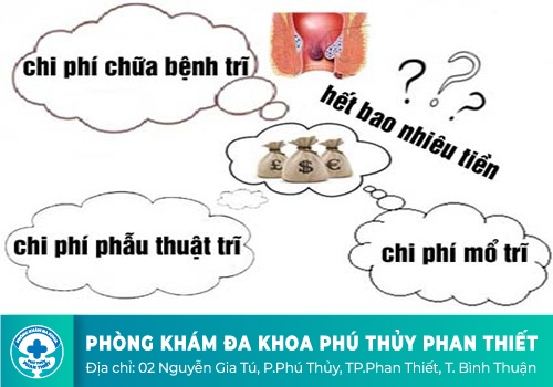 Phẫu thuật bệnh trĩ bao nhiêu tiền?