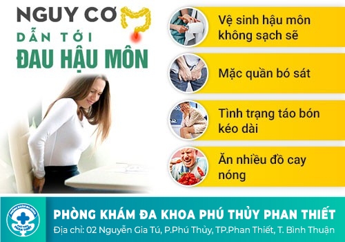 Tại sao bị thốn hậu môn?