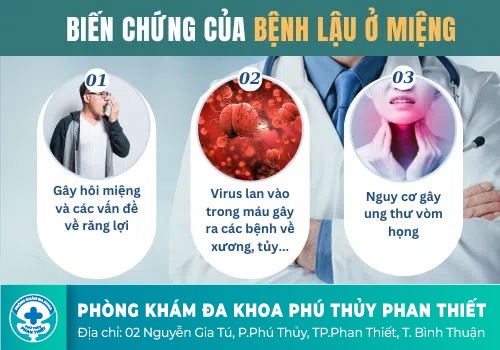 BIỂU HIỆN CỦA BỆNH LẬU Ở MIỆNG