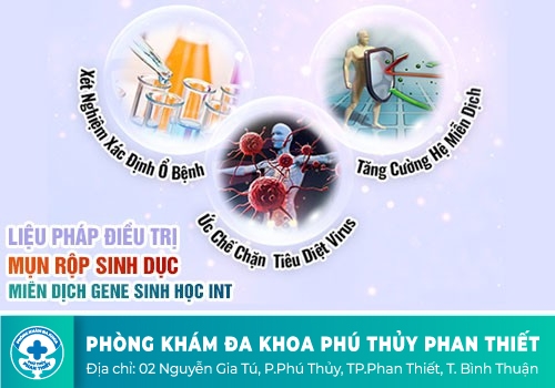 HỖ TRỢ ĐIỀU TRỊ ÂM ĐẠO MỌC MỤN NƯỚC NHƯ THẾ NÀO?
