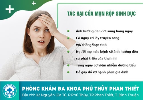 Tác hại khôn lường của mụn rộp sinh dục nam