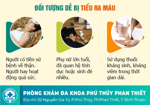 TIỂU RA MÁU, ĐÁI RA MÁU LÀ DẤU HIỆU CỦA BỆNH GÌ?