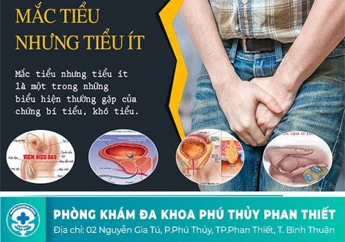 Mắc tiểu nhưng tiểu ít là bệnh gì?