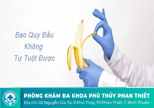 Vì đâu bao quy đầu không tự tuột được?
