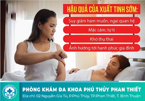 Tác hại của bệnh xuất tinh sớm
