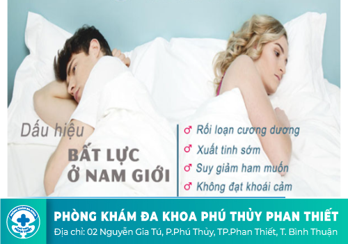 Dấu hiệu nhận biết chứng bất lực ở nam giới