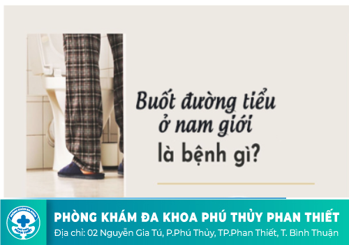 Buốt đường tiểu nam giới có liên quan đến những bệnh lý