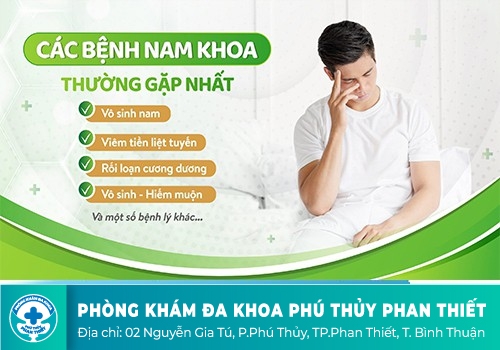 các bệnh nam khoa thường gặp