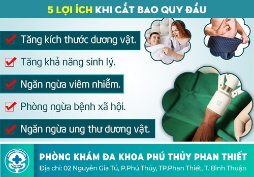 Địa chỉ cắt bao quy đầu uy tín tại Bình Thuận