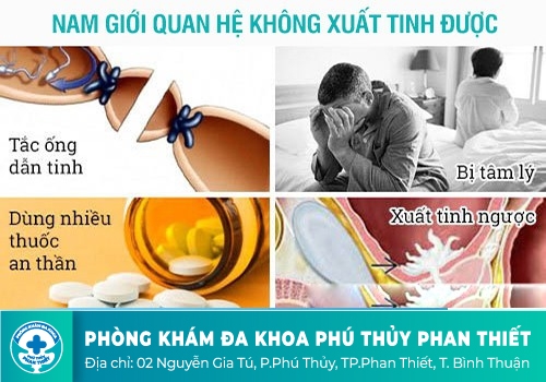 Nguyên nhân không xuất tinh được là gì?