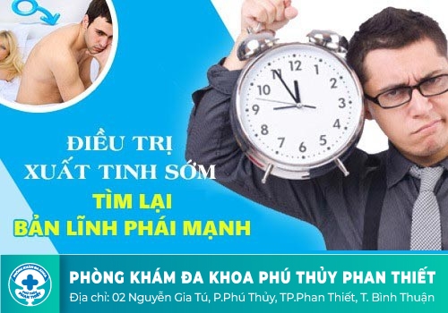 địa chỉ điều trị xuất tinh sớm