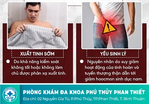 nguyên nhân gây bệnh yếu sinh lý