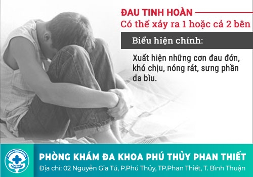 Cách nhận diện chính xác những cơn đau xuất hiện tại tinh hoàn