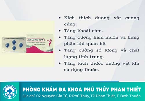 Công dụng của thuốc cường dương