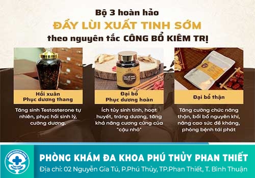 Đâu là loại thuốc chữa xuất tinh sớm dành cho quý ông