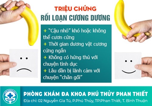 Thế nào được gọi là rối loạn cương dương ở nam giới?