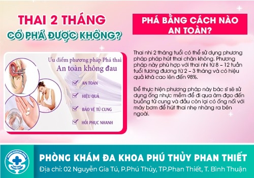 Bỏ thai 2 tháng bằng thuốc có được không?