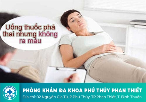 Uống thuốc phá thai nhưng không ra máu có sao không
