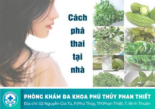 Cách phá thai tự nhiên đơn giản bằng phương pháp dân gian