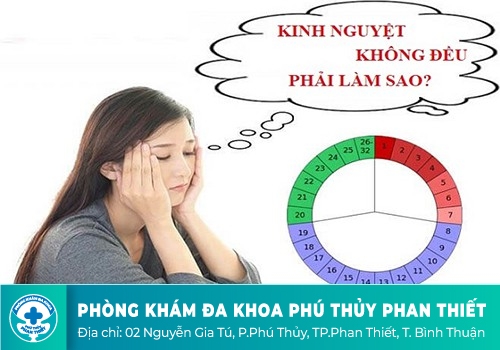 Kinh nguyệt không đều có ảnh hưởng gì