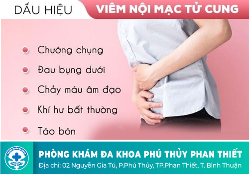 Dấu hiệu nhận biết viêm nội mạc tử cung